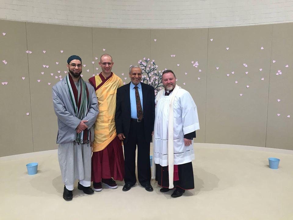 Faith leaders together at a CCR gathering